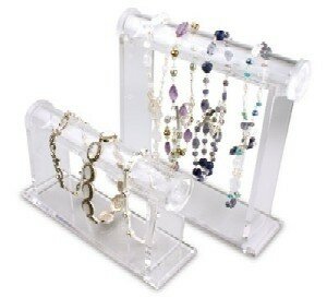 Acrylic Jewellery Display Bracelet Stands