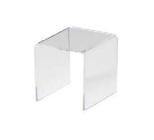 Acrylic Display Bridge/Plinth W75mm x D75mm x H50mm
