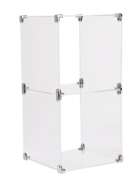 Acrylic / Perspex POS Cube Display 2 Cubes