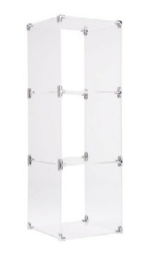 Acrylic / Perspex POS Cube Display 3 Cubes