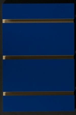 Blue Melamine Slatwall Panels 2400mm x 1220mm (8ft x 4ft)