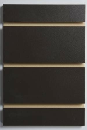 Brown Melamine Slatwall Panels 2400mm x 1200mm
