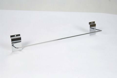 Chrome Slatwall Gift Wrap Holder