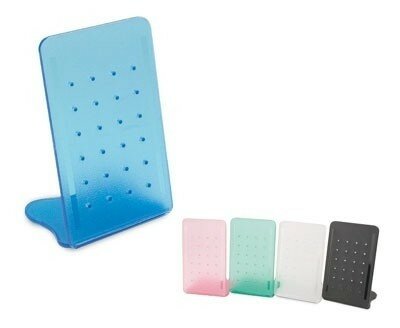 Perspex Earring Display Stand Small Stud Frosted