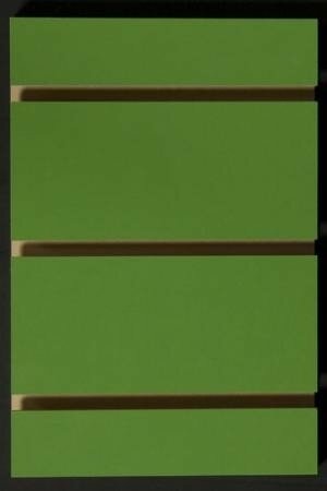 Green Melamine Slatwall Panels 2400mm x 1220mm (8ft x 4ft)