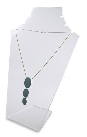 Jewellery Necklace Holder Black H250mm