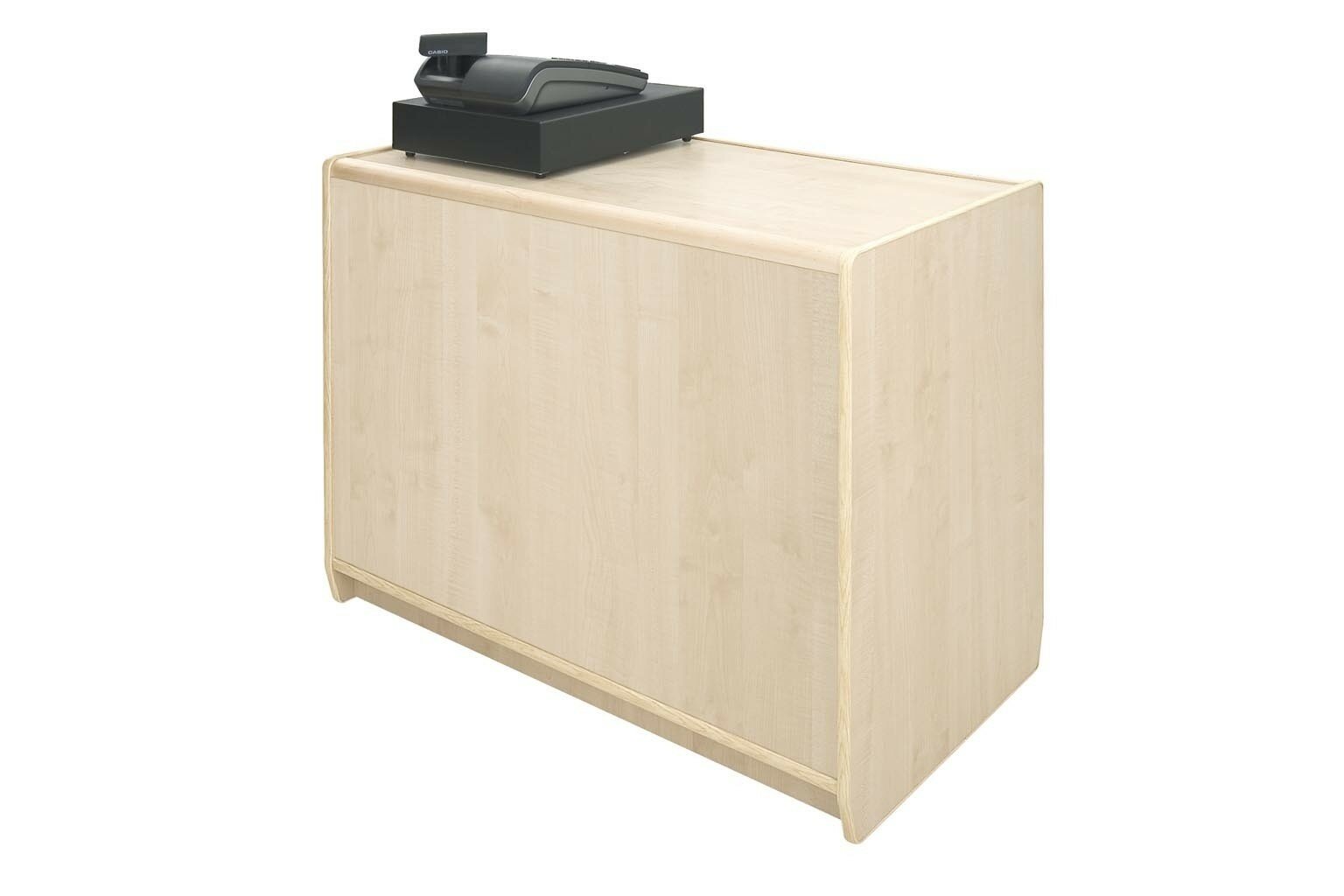 Maple Solid Front Shop Counter L1200 x D600 x H900mm 