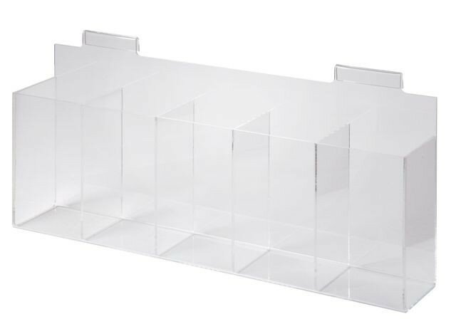 Perspex Bow Bin To Hook Over Gift Wrap Ladder