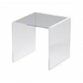 Acrylic Display Bridge/Plinth W100mm x D100mm x H50mm