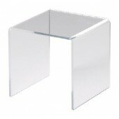 Acrylic Display Bridge/Plinth W200mm x D200mm x H200mm