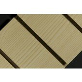 Ash Melamine Slatwall Panels 1200mm x 1200mm