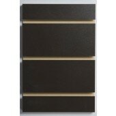 Brown Melamine Slatwall Panels 2400mm x 1220mm (8ft x 4ft)