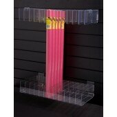 Clear Acrylic Roll Wrap Display Stand 600mm
