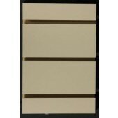 Coral Melamine Slatwall Panels 2400mm x 1220mm (8ft x 4ft)
