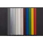 Green PVC slatwall inserts (Clip In) 1200mm (4ft) Pack of 12