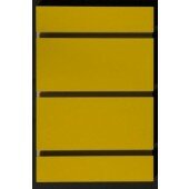 Yellow Melamine Slatwall Panels 2400mm x 1220mm (8ft x 4ft)